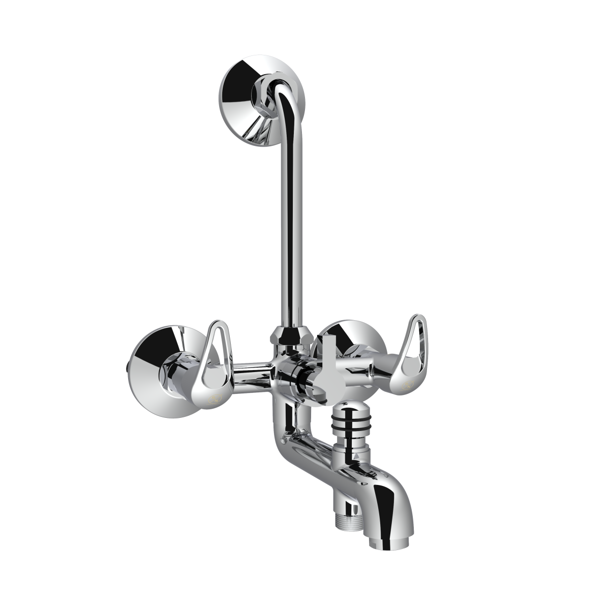 Wall Mixer Telephonic 3 In 1 With L Bend / Crutch