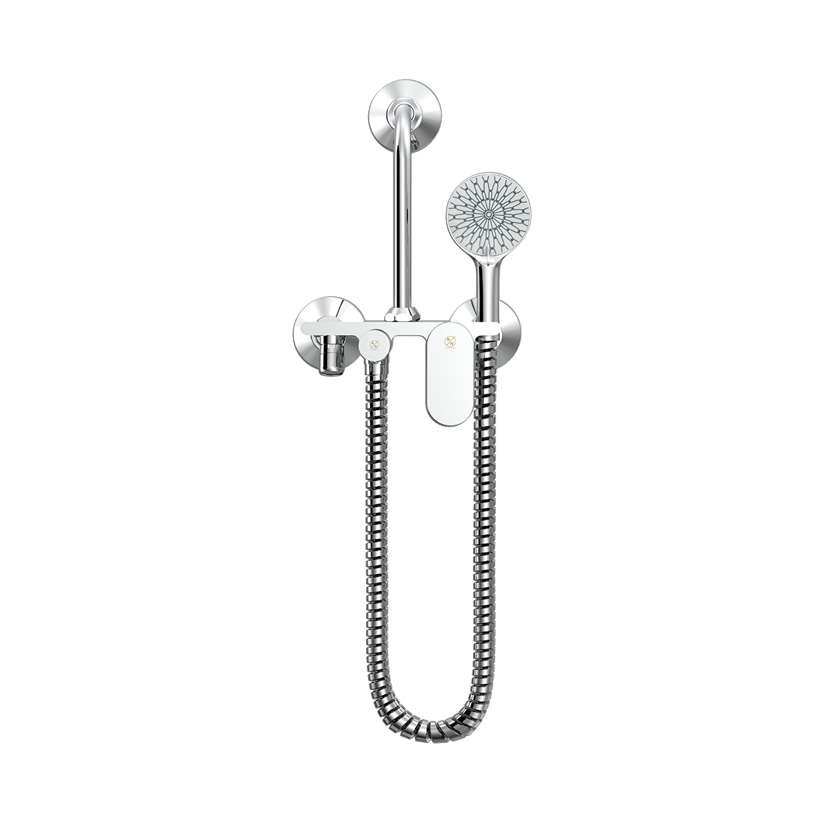 Single Lever Wall Mixer With Provision For Both Ov